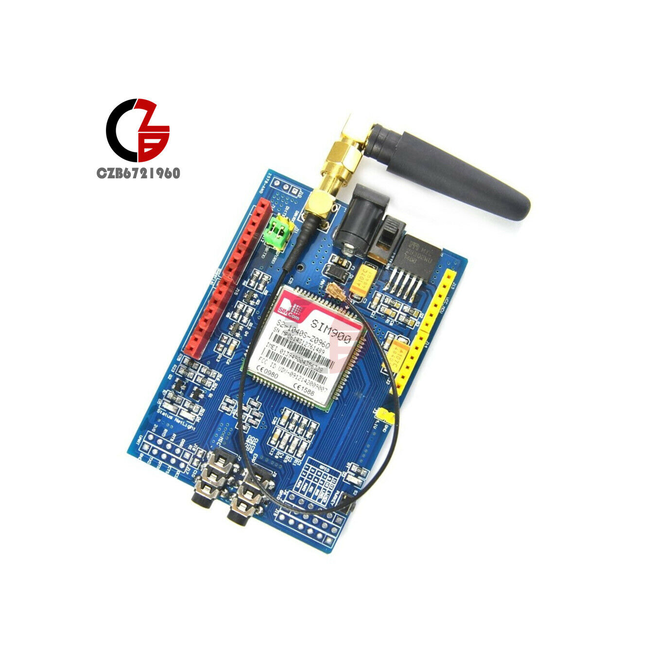 SIM900A Module GPRS Shield Quad-Band 900/1800 MHz GSM SIMCOM Compatible Arduino