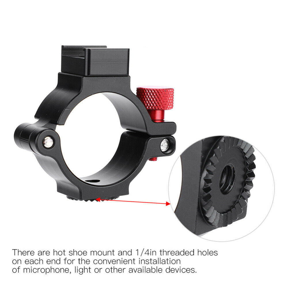 Q-Ring Extension Arm Adapter Clamp for Feiyu SPG 2 G6 & G6 Plus Handheld Gimbal