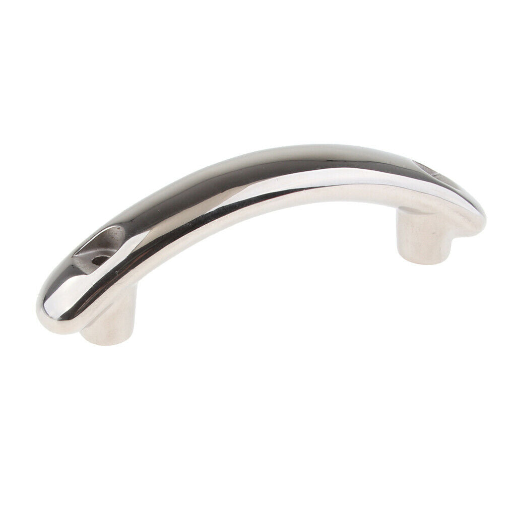 316 Stainless Steel Handrail Grab Handle Oxidation Resistance Polished for