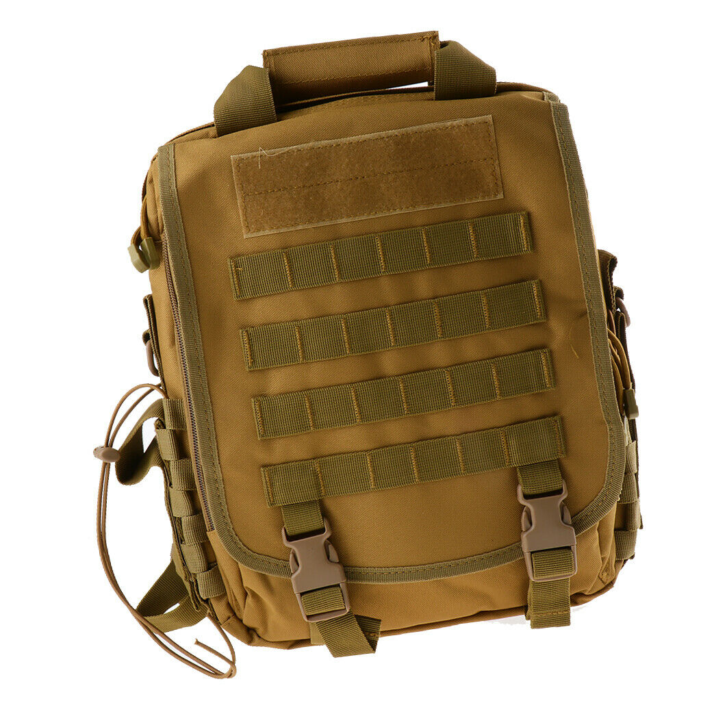 Outdoor Travel Tablet Backpack Shoulder Camping Hiking Bag Light Green