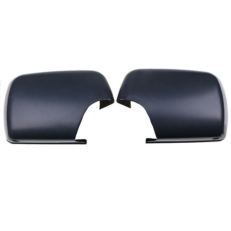 2PCS Matte black Rear ViewÂ Mirror Covers Left,Right FitÂ for BMW X5 E53 1999-2006