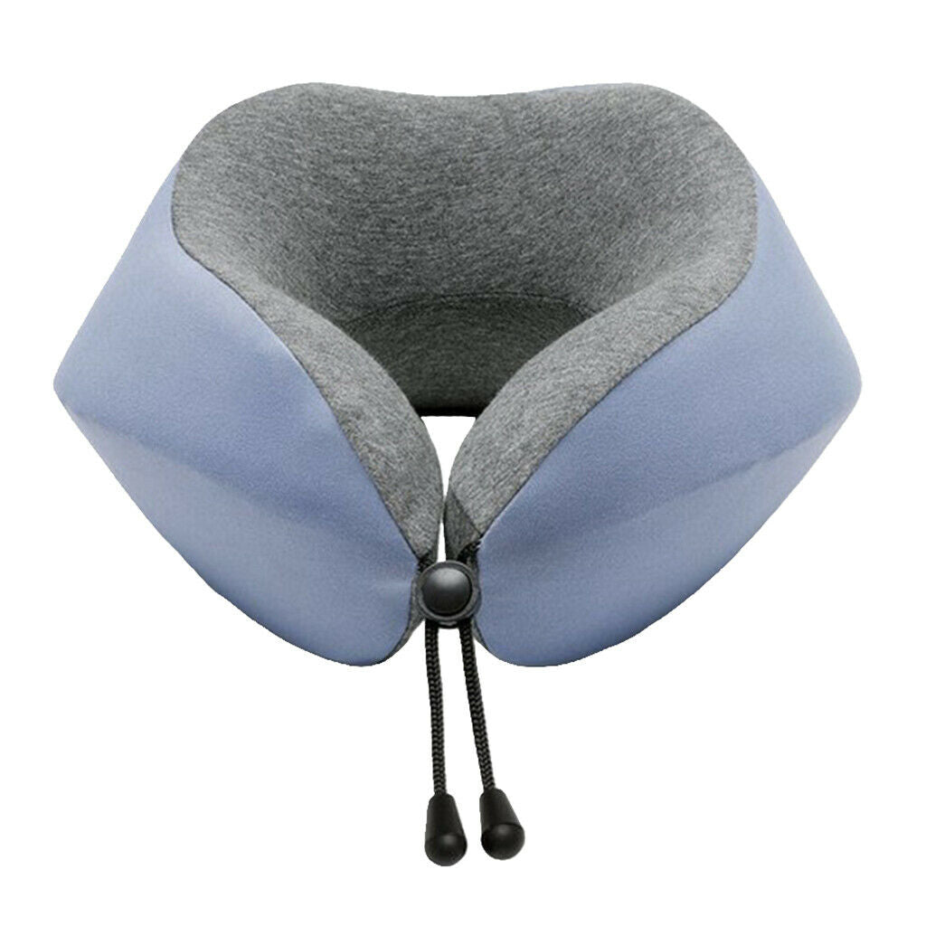 Memory Foam U shaped Travel Pillow Neck Support Head Rest for Car Airplane Sleep