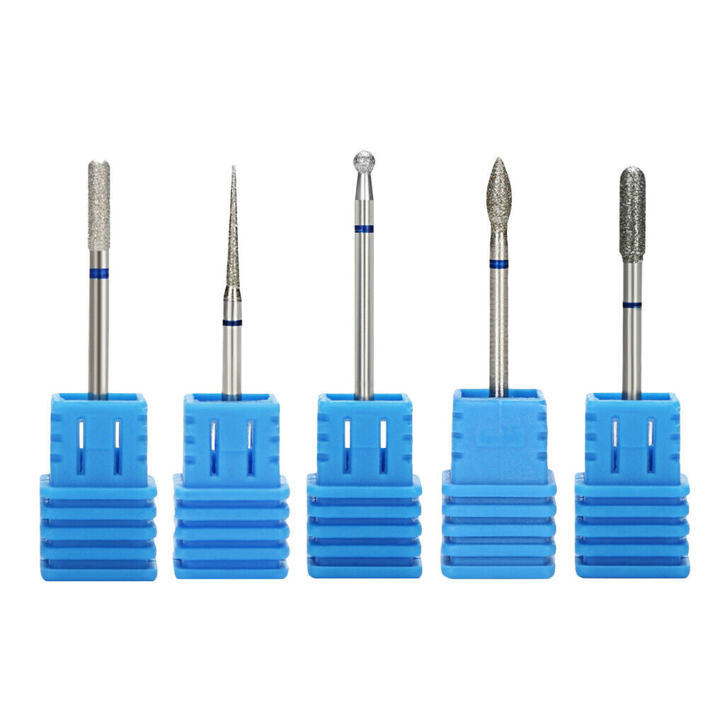 Nail Drill Bit Grinding Buffing Head for Manicure Pen Gel Removal Polish 5x