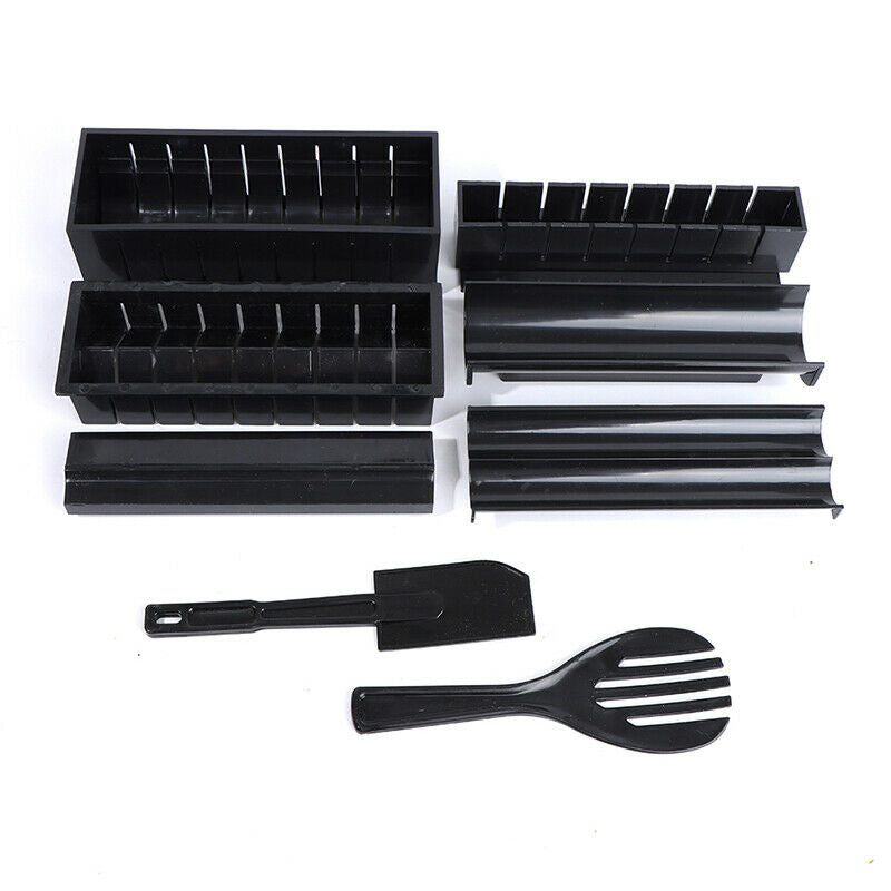 10pcs DIY Sushi Making Kit Rice Roller Mold Set For Beginners Kitchen KitSJCA