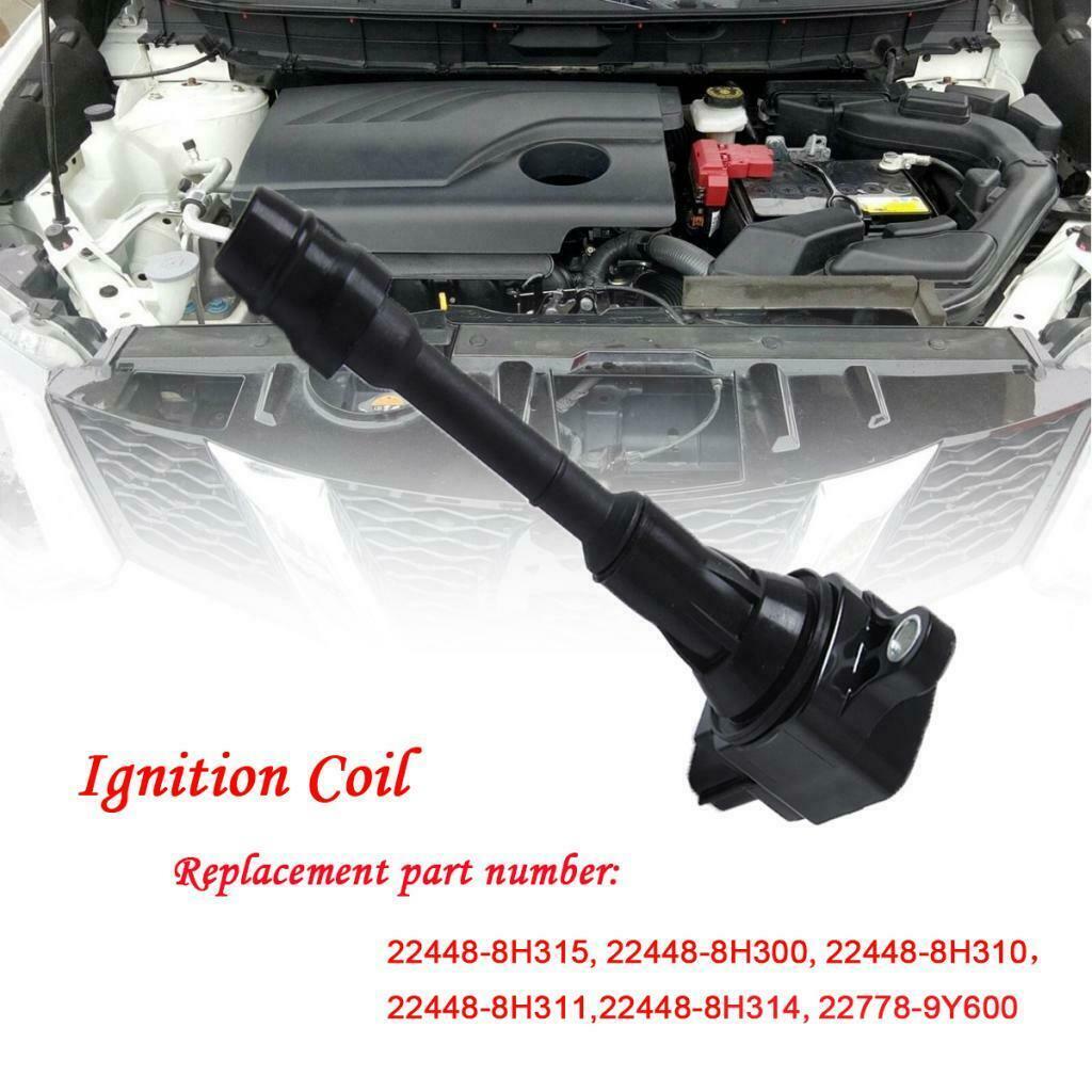 Black Ignition Coil Replacement 22448-8H315 for Altima 2002-2006 All 2.5 L4