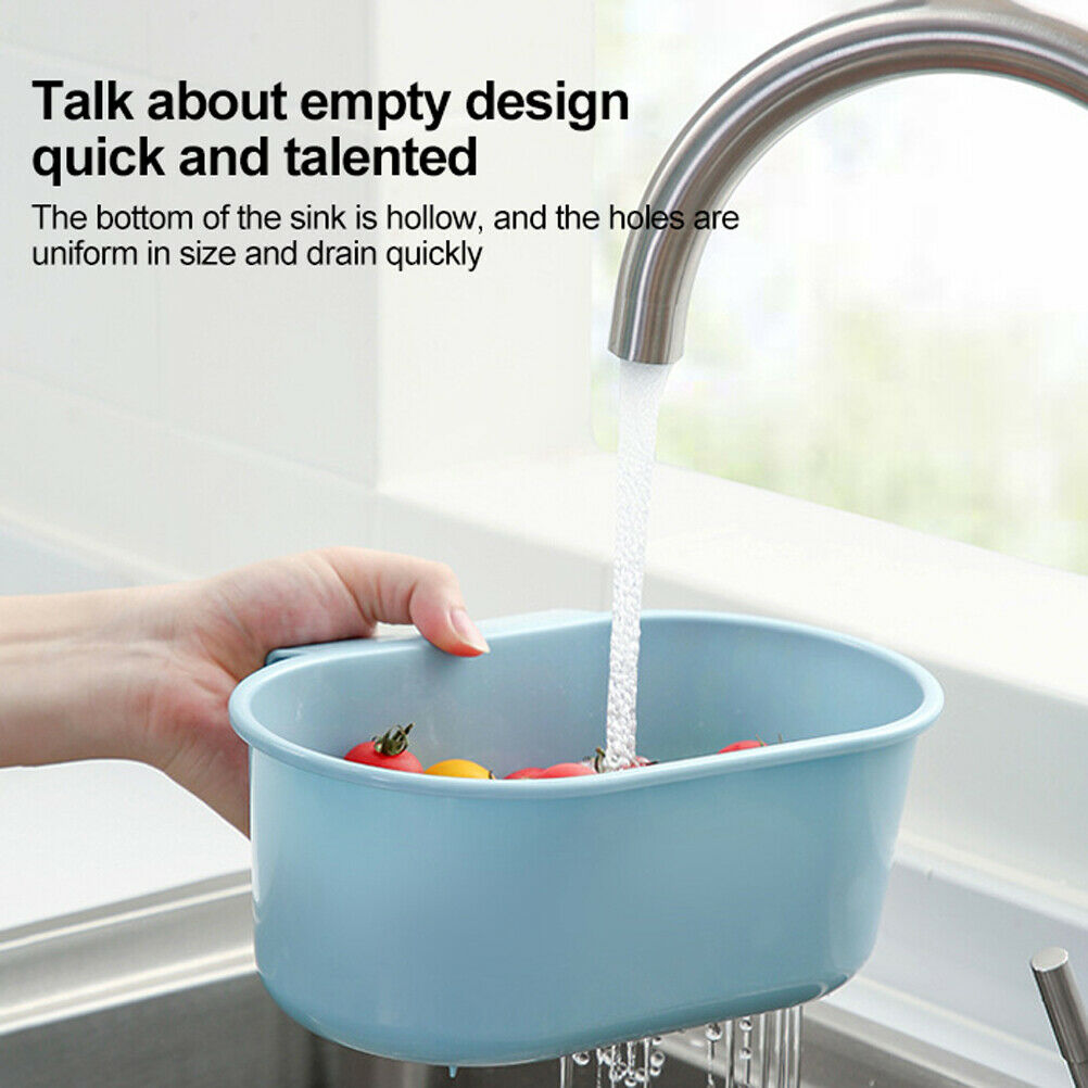 Sink Strainer Kitchen Waste Filter Basket Hanging Storage Rack for Kitchen Tools