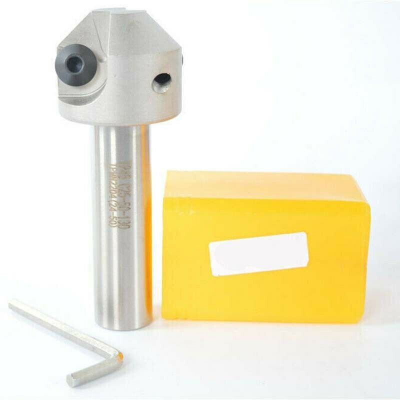 45° 24mm-50mm TP45C25-50-130 straight shank centering chamfering cutter For TPKN