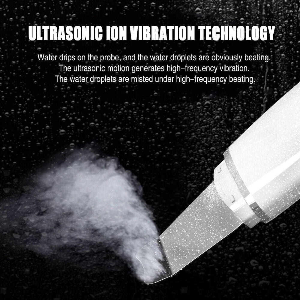 4In1 USB Ion  Skin Scrubber Face Spatula Cleaner Cleaning Peeling
