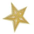 6 Pcs Star Embroidery Patch Iron On Women Applique Decor Sewing Hand Crafts DIY