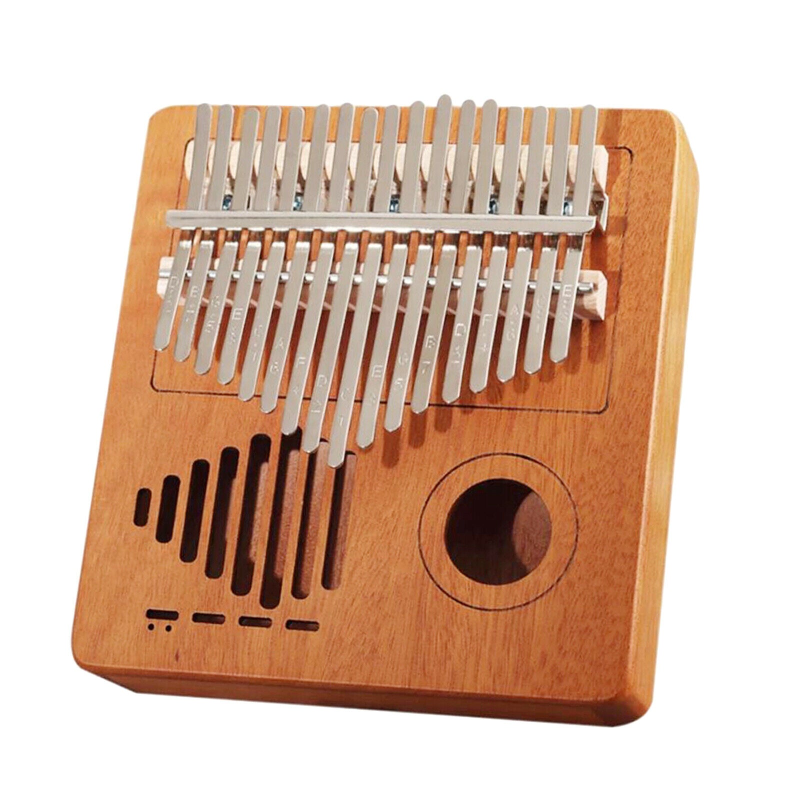 Professional Kalimba 17 Key Thumb Piano Wooden Mbira w/ Bag Tuner Hammer