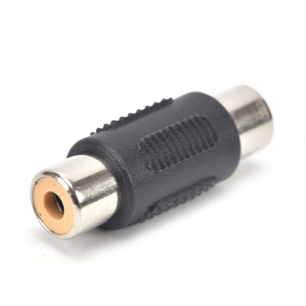 5pcs Female RCA Audio/Video AV Cable Cord Extension Adapter Connector Plu.l8