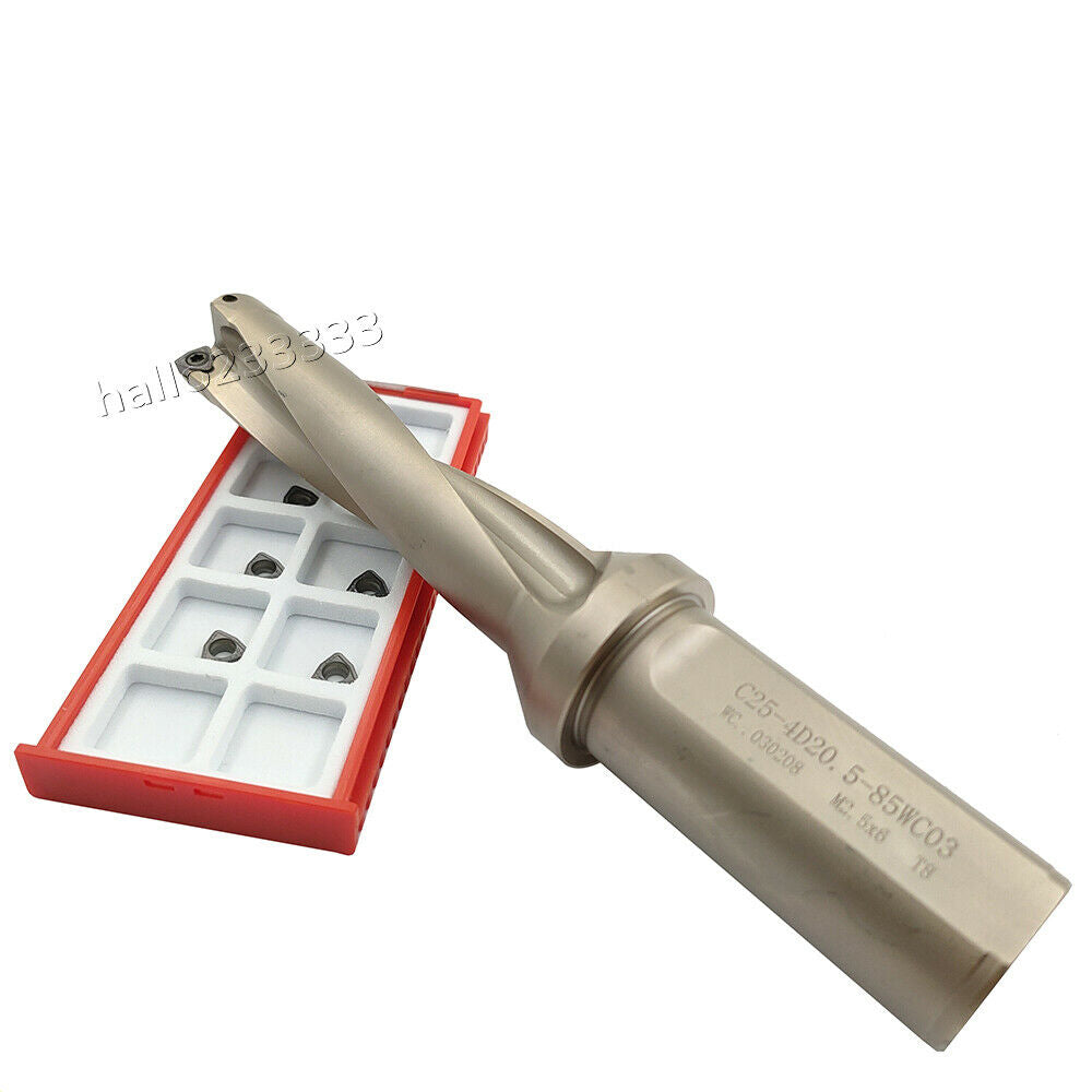 WPD-205-4D-C25 20.5mm U drill indexable drill + 5PCS WCMT030208-PM ZM2125 insert