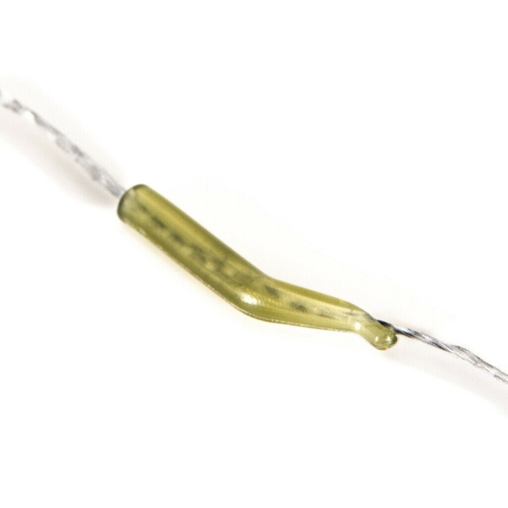 50pcs Rig Line Hook Aligner Sleeve Carp Fishing Terminal Rig Tackle Soft Tube