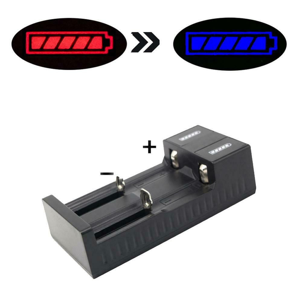 Universal 2slot USB Smart Charger 3.7V for 18650 Charger Rechargeable Batteries