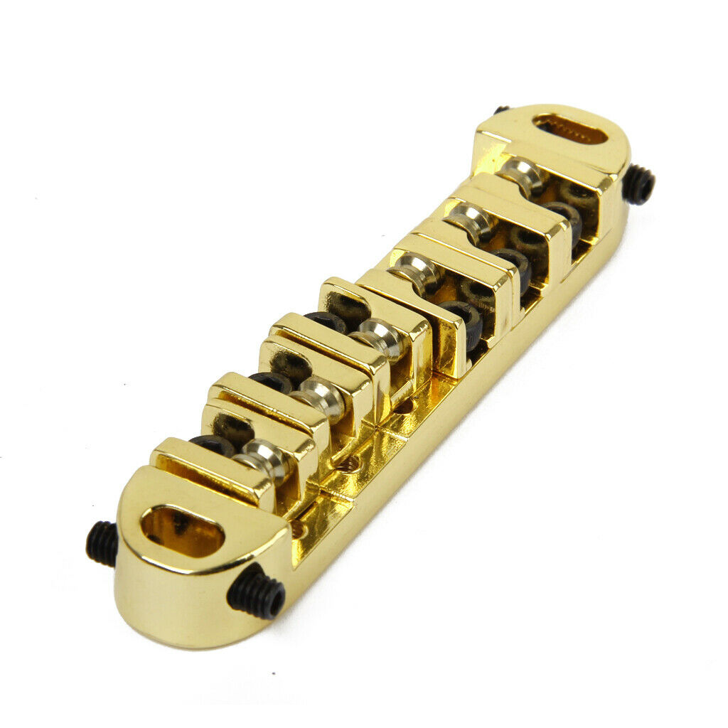 Zinc Alloy Metal Bridge Thumbwheel with Allen wrench Set for LP and Jazz Guitar