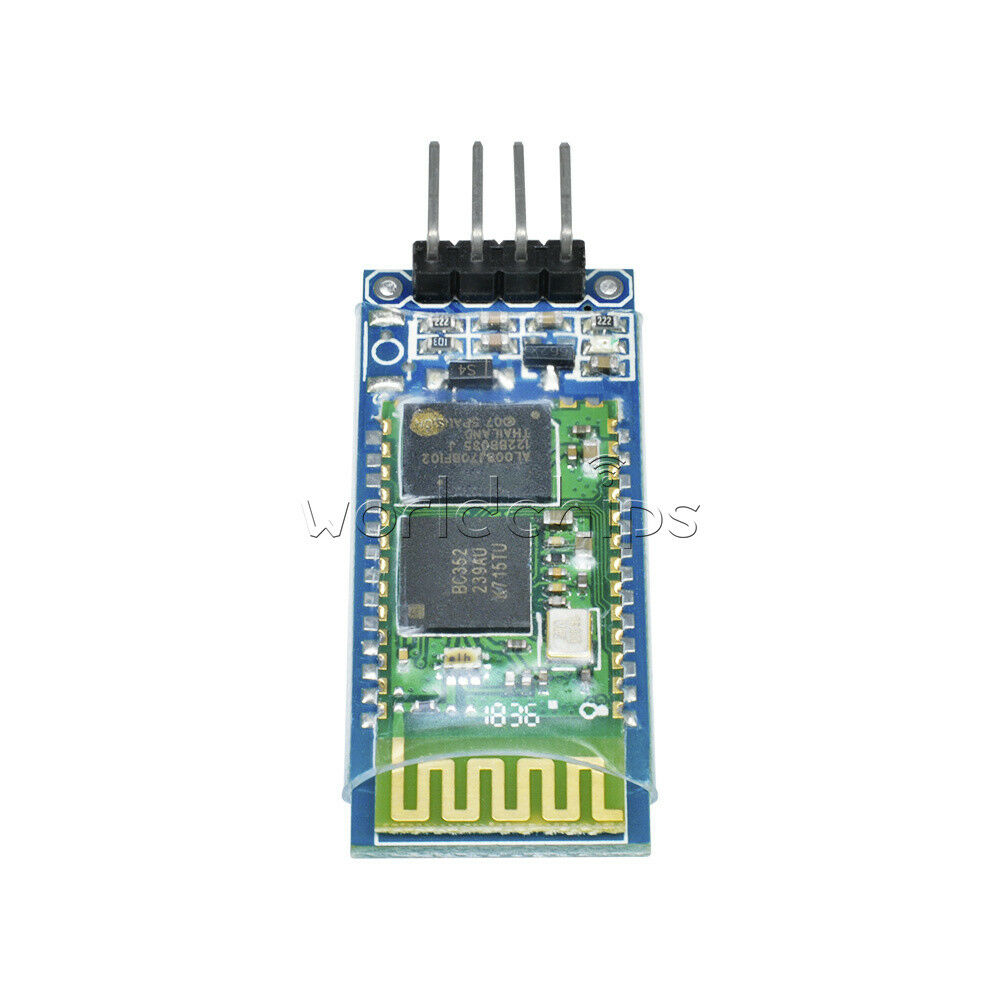 Wireless 4 Pin Bluetooth RF Transceiver Module HC-06 RS232 With backplane BEST