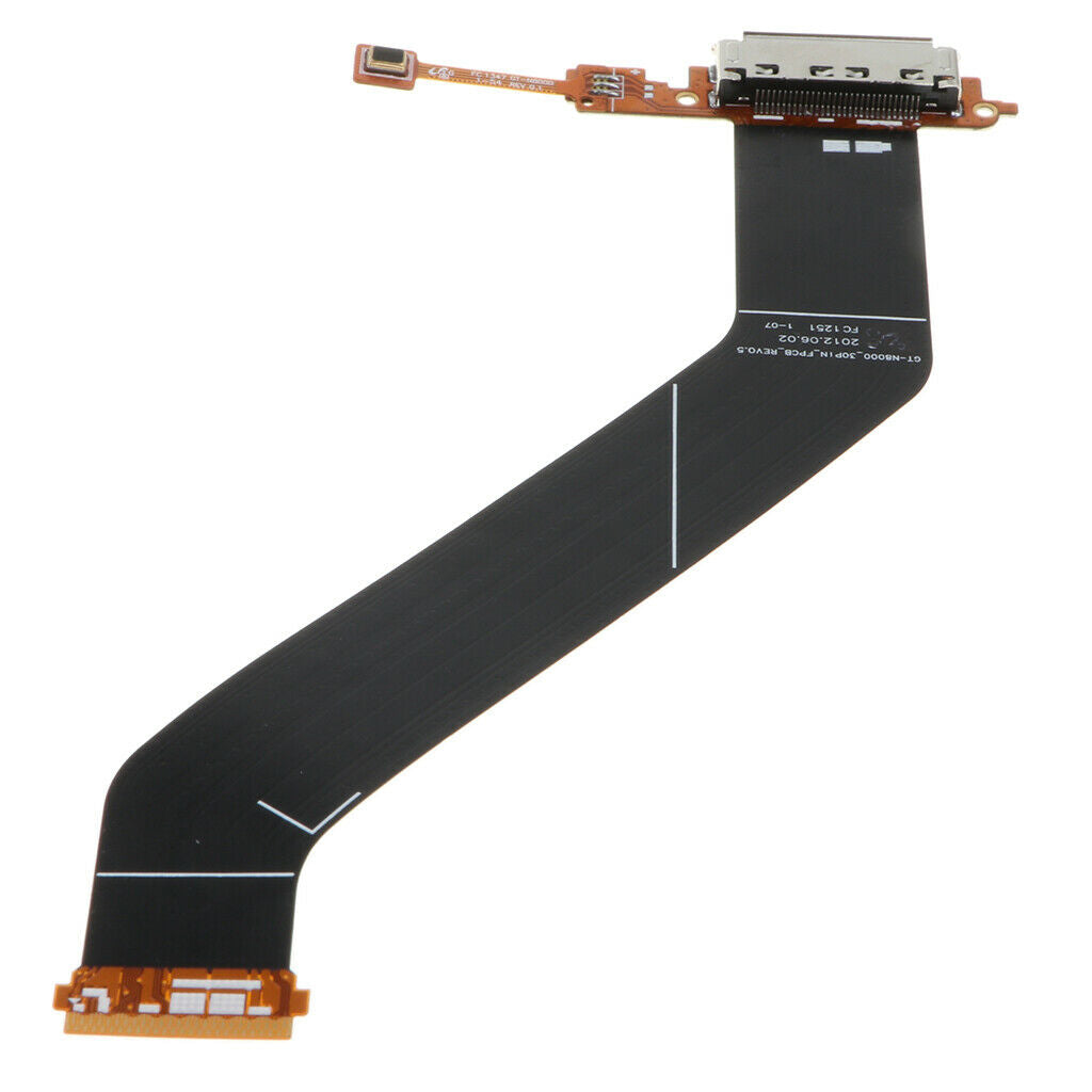 Charging Port Flex Cable for   Note 10.1 N8000 Replacement Parts