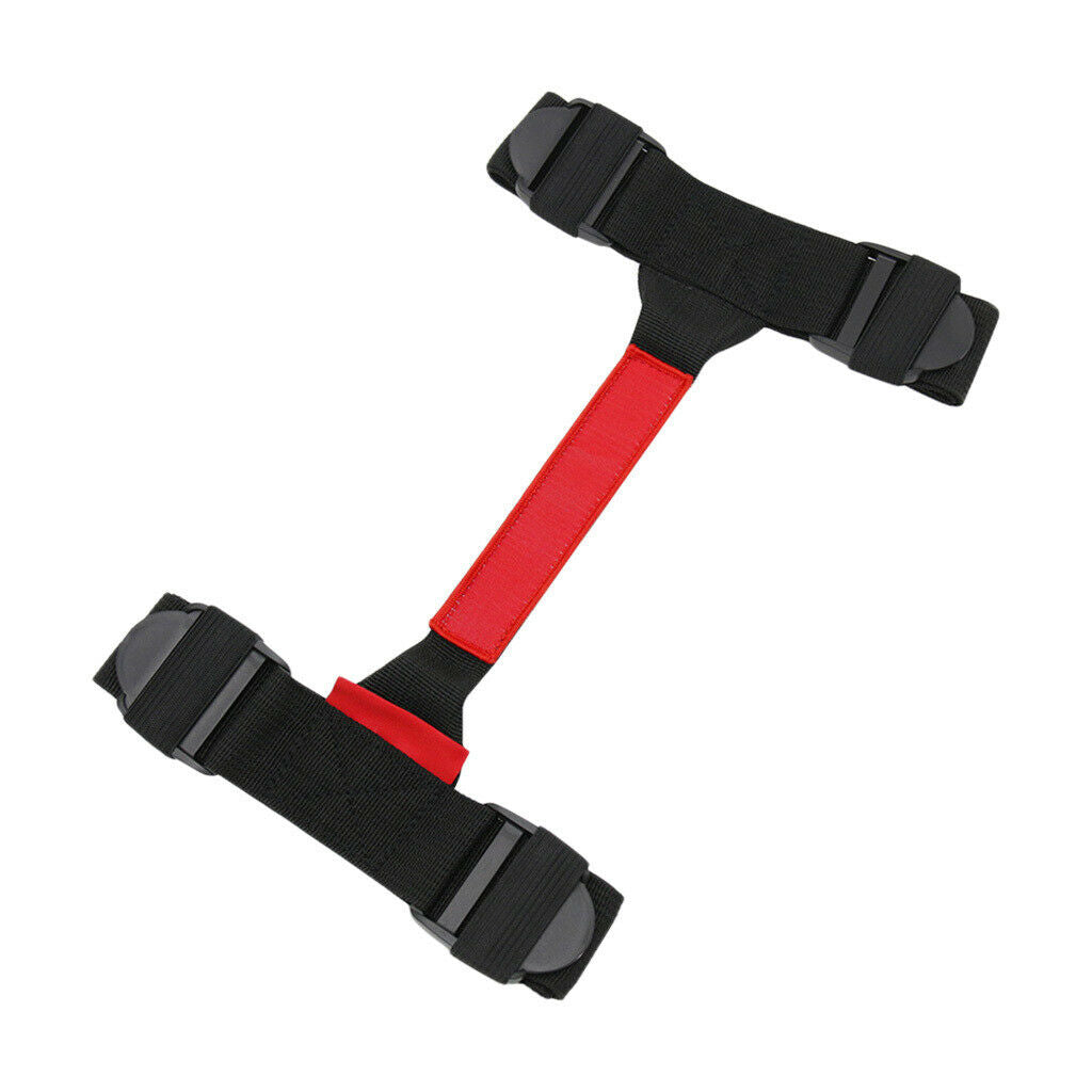 Motorcycle Side Aluminum Box Handle Strap Rope for BMW R1200GS F800GS Red