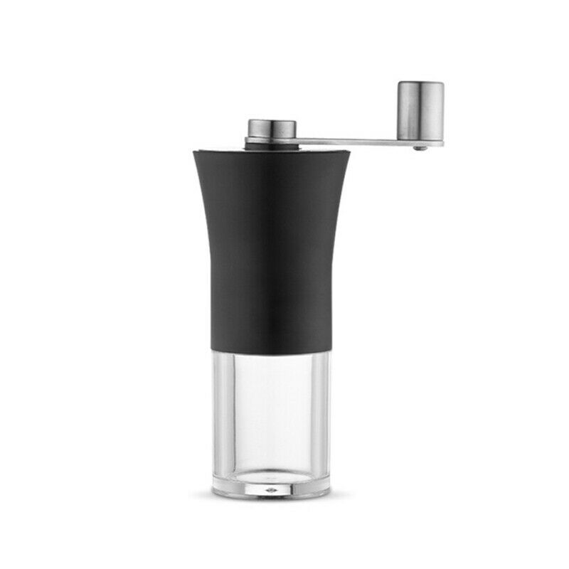 Manual Coffee Grinder Stainless Steel with Ceramic Burr Bean Mill Portable  DF