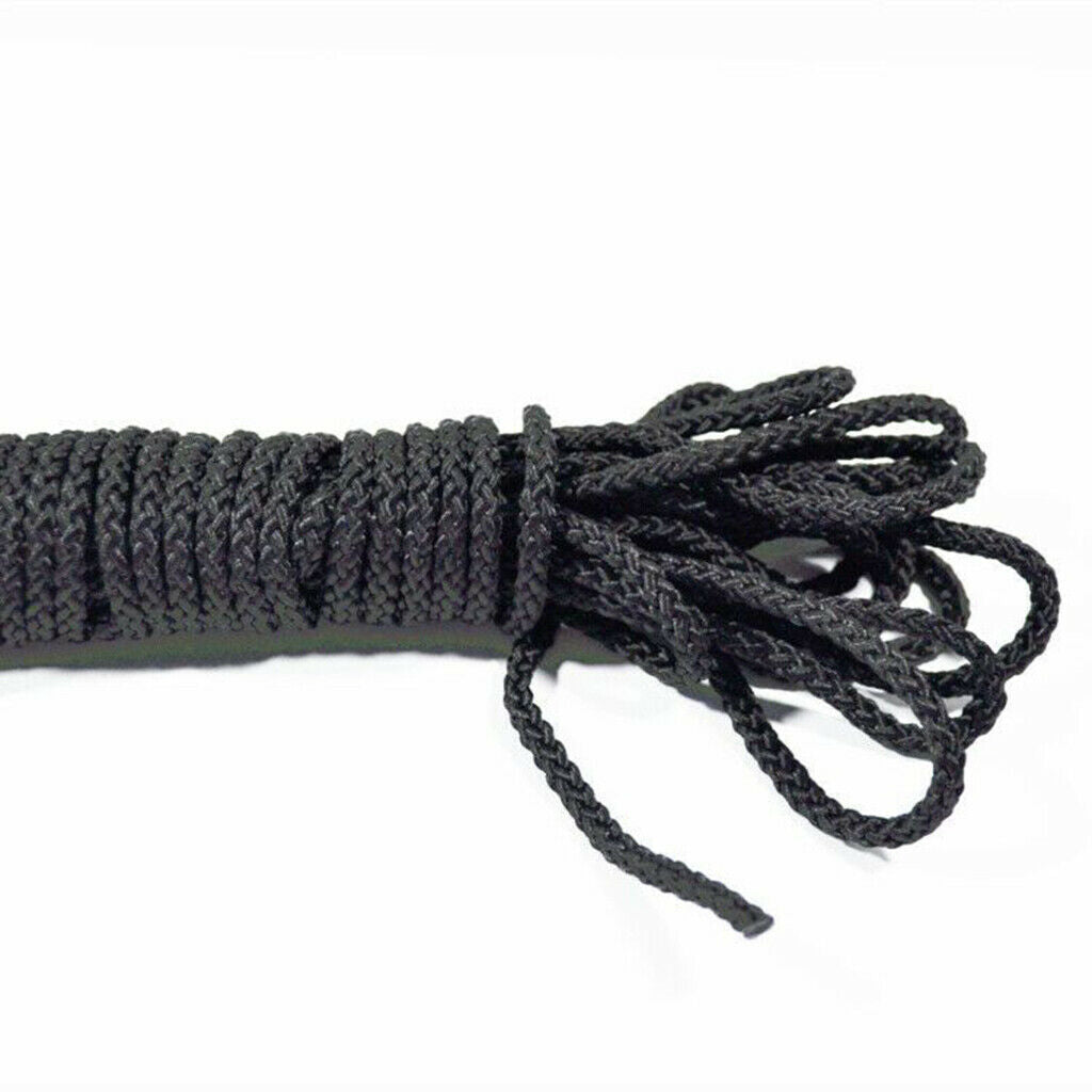 Heavy-duty Nylon Rope 4mm Thick Nylon Dock Line for Camping Outdoor Garden