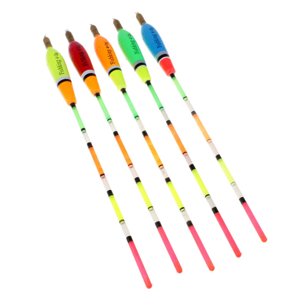 Fishing Buoy Bobbers Fishing Tackle Copper Head Vertical Fishing Floats Set