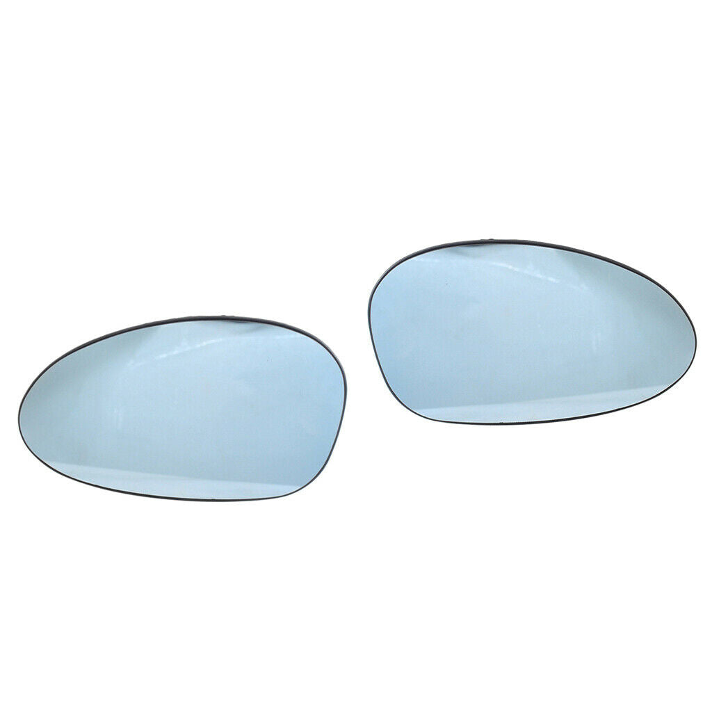 Replacement Pair Heated Mirror Glass Left Side for BMW E93 3-Series 07-10