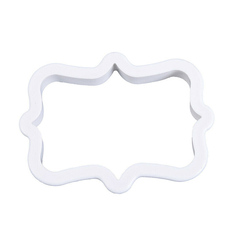 4Pcs Cookie Cutter Set Plastic Biscuit Mould Fondant Cake Tools Fondant Mold Tt
