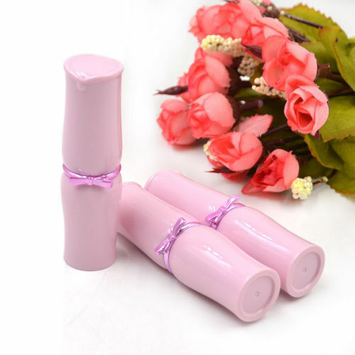 Empty Cosmetic Lipstick Tube Containers 3pc DIY Lip Balm Container Tube with Cap