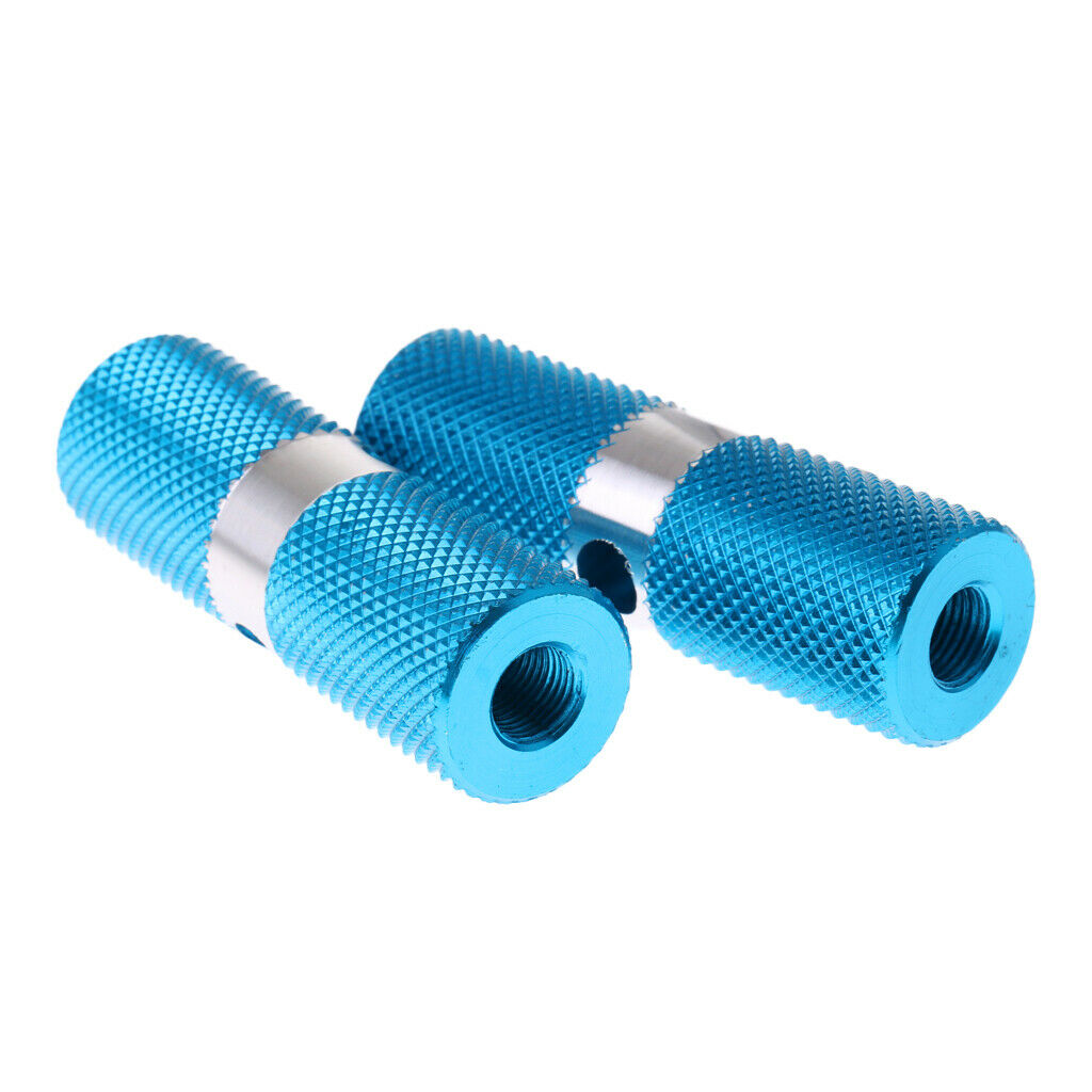 2 Pairs of BMX Bike Pedals Mountain Bike MTB Racing Cycling Super Light  And