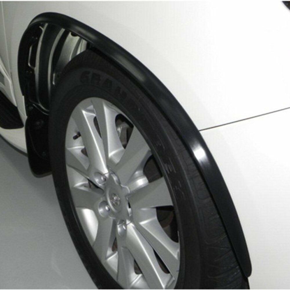2x Car Wheel Arch Guard Trim Anti-rub Fender Flare Wheel Eyebrow Protector Strip