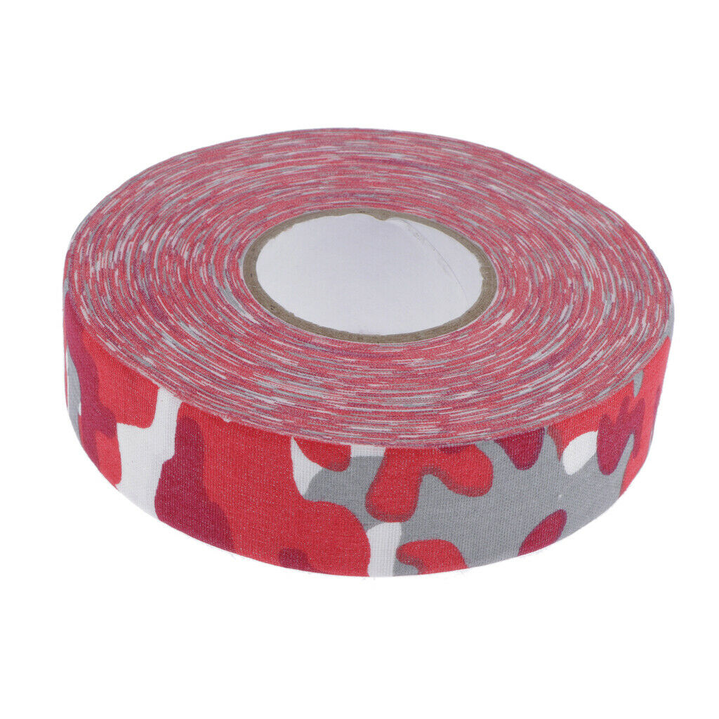 Lots 2 1'' Wide Anti-Skid Tensile Sticky Cotton Ice Hockey Guard Tape Wrap