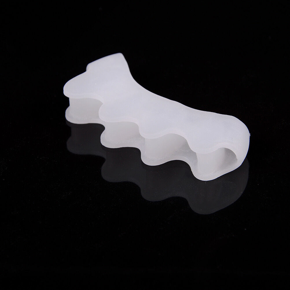 1Pair Gel Toes Separators Orthotics Stretchers Align Correct Overlapping T.l8