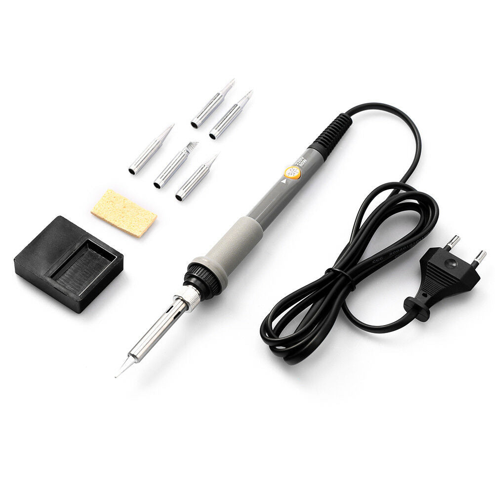 Electricals Soldering Iron EU Plug 220V 60W Adjustable Temperature Welding TO SJ
