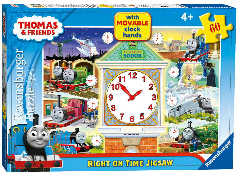 07327 Ravensburger Thomas&Friends Clock Puzzle 60pc [Children's Jigsaw Puzzle]