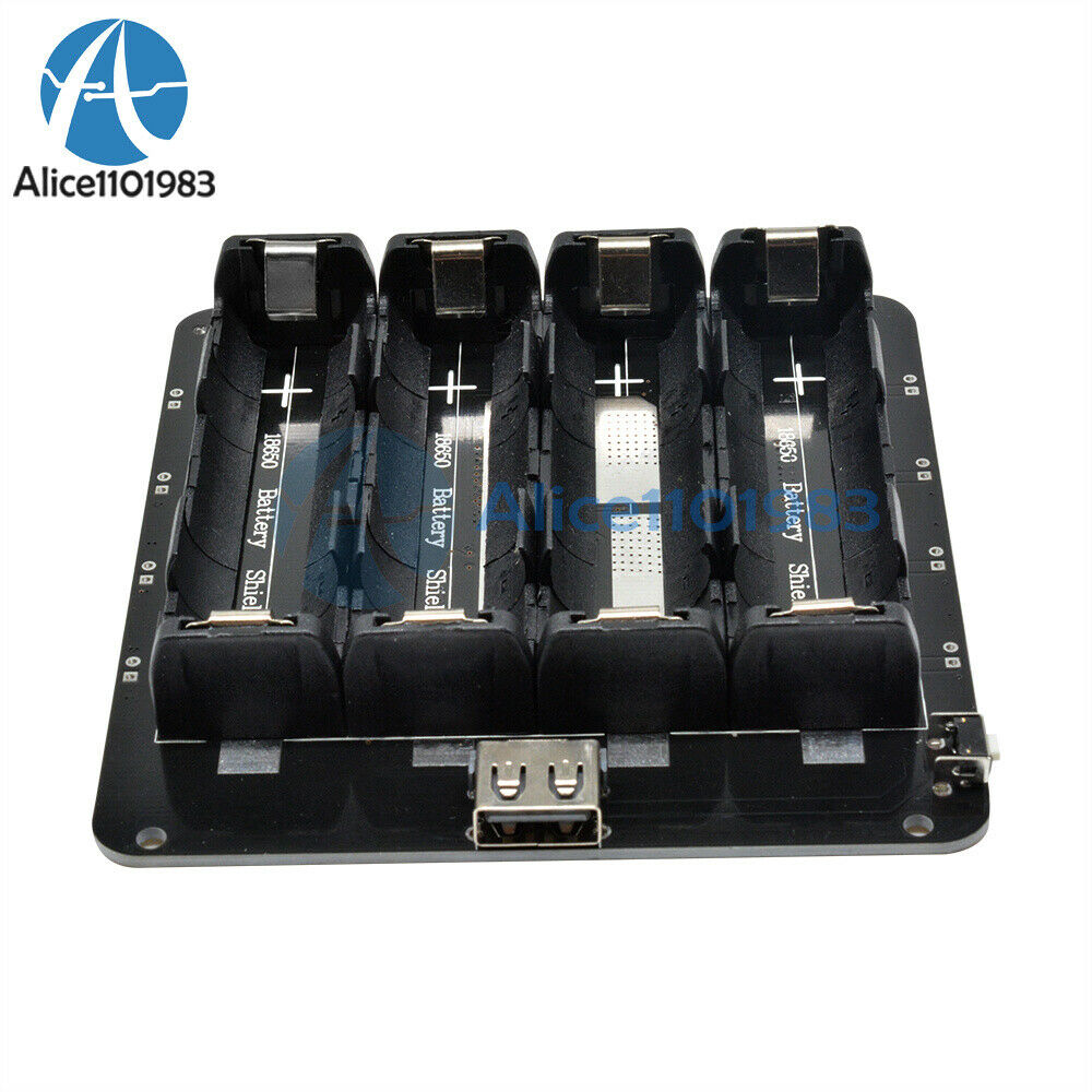 2PCS Micro USB 18650 Battery Shield V9 Mobile Power Bank for Arduino ESP8266