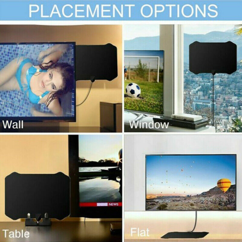 1pc Digital HDTV antenna TV 50 Miles Radius Amplifier signal receiver Aer.l8