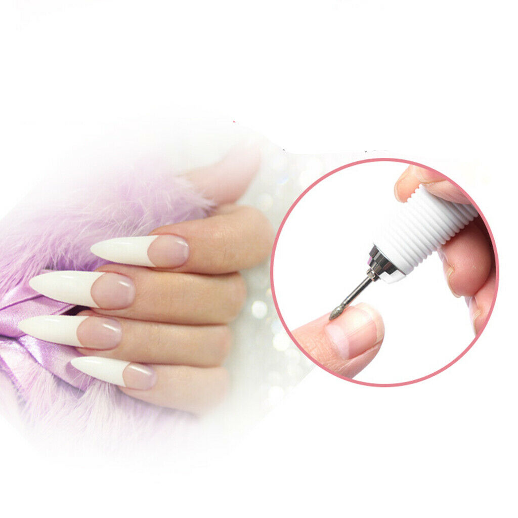 7pcs Nail Drill Bits Kit Polishing Grinding Tools Manicure Pedicure Cuticle