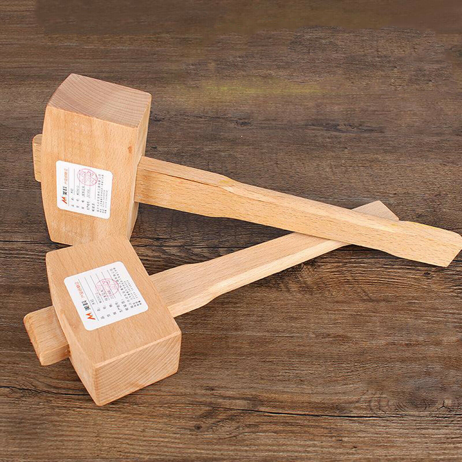 10 "Carpenter Wood Wood Mallet Hammer Handle Woodworking Tool Durable