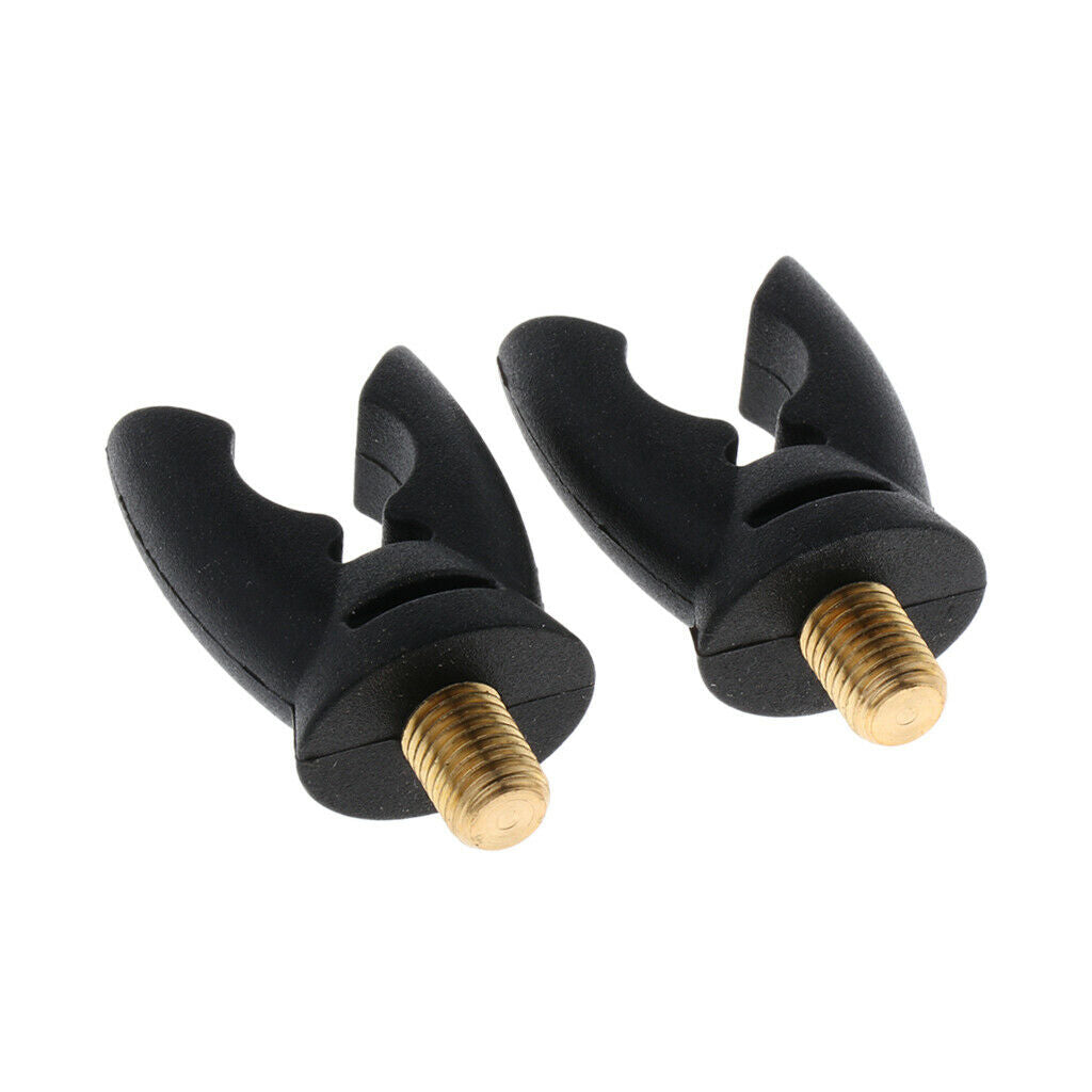 Pack of 2 Fishing Rod Rest U-Head Rod Grips Rest Carp Fits All Rod Pod