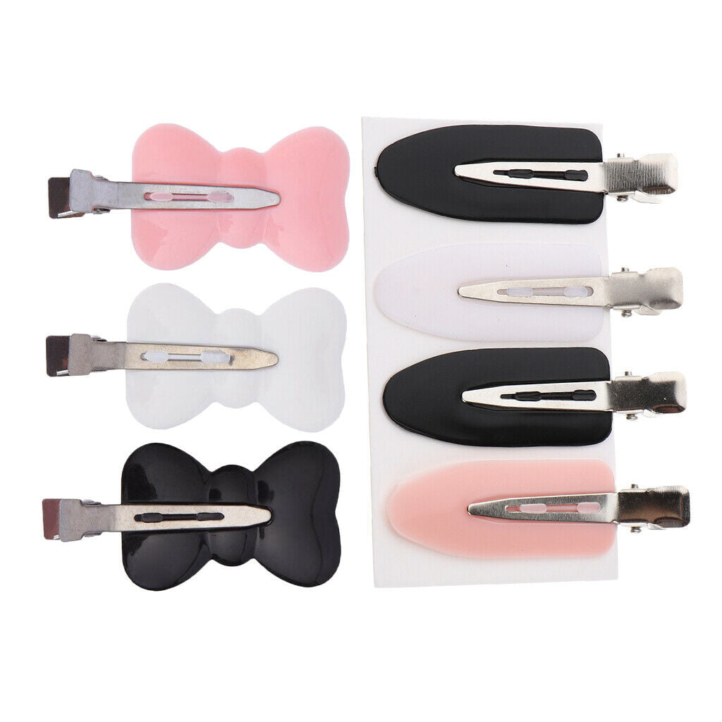 7pcs No Bend Hair Clips Pin Curl Clip Set, No  Hairclips for Hairstyle Bangs