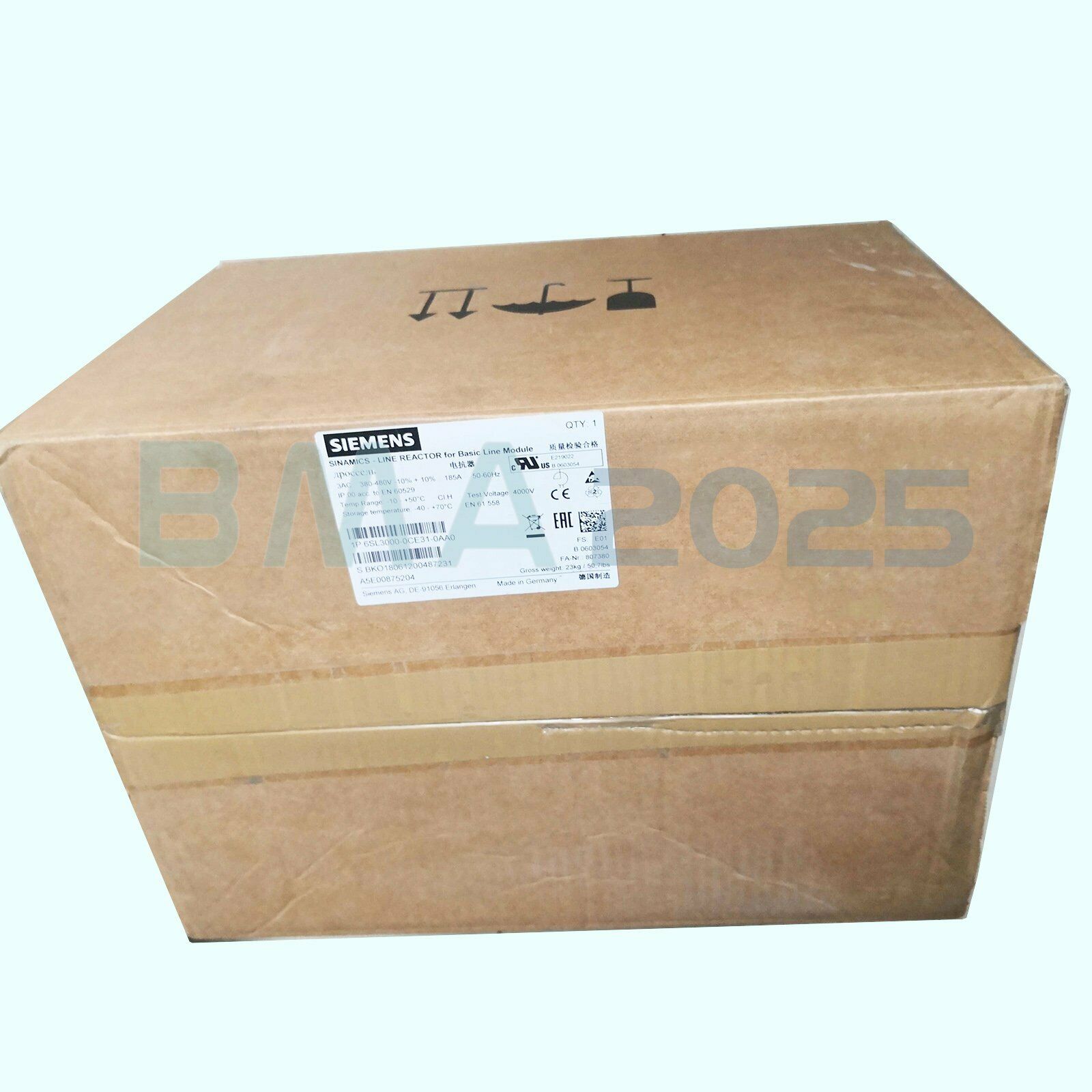 1PC New 6SL3000-0CE31-0AA0 Power module 1year warranty DHL free Ship SM9T
