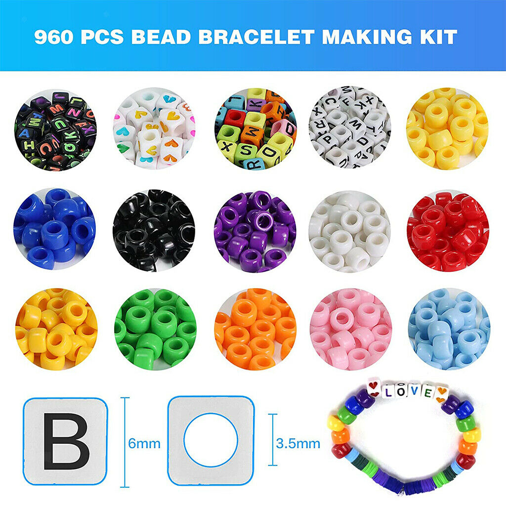 5770 Pcs Clay Heishi Beads Beads Handmade Loose Spacer Beads DIY Craft 6mm