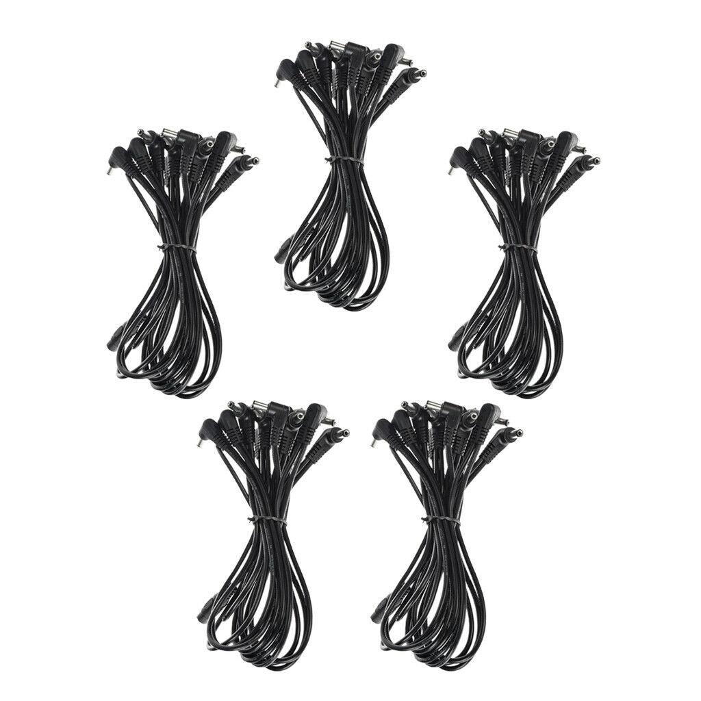 5x Durable 11-way Right Angle Daisy Chain Cable