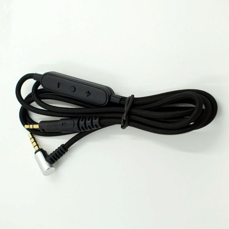Replacement Audio Cable Wired Control with for Audio-Technica ATH-M50X M40X HeK4