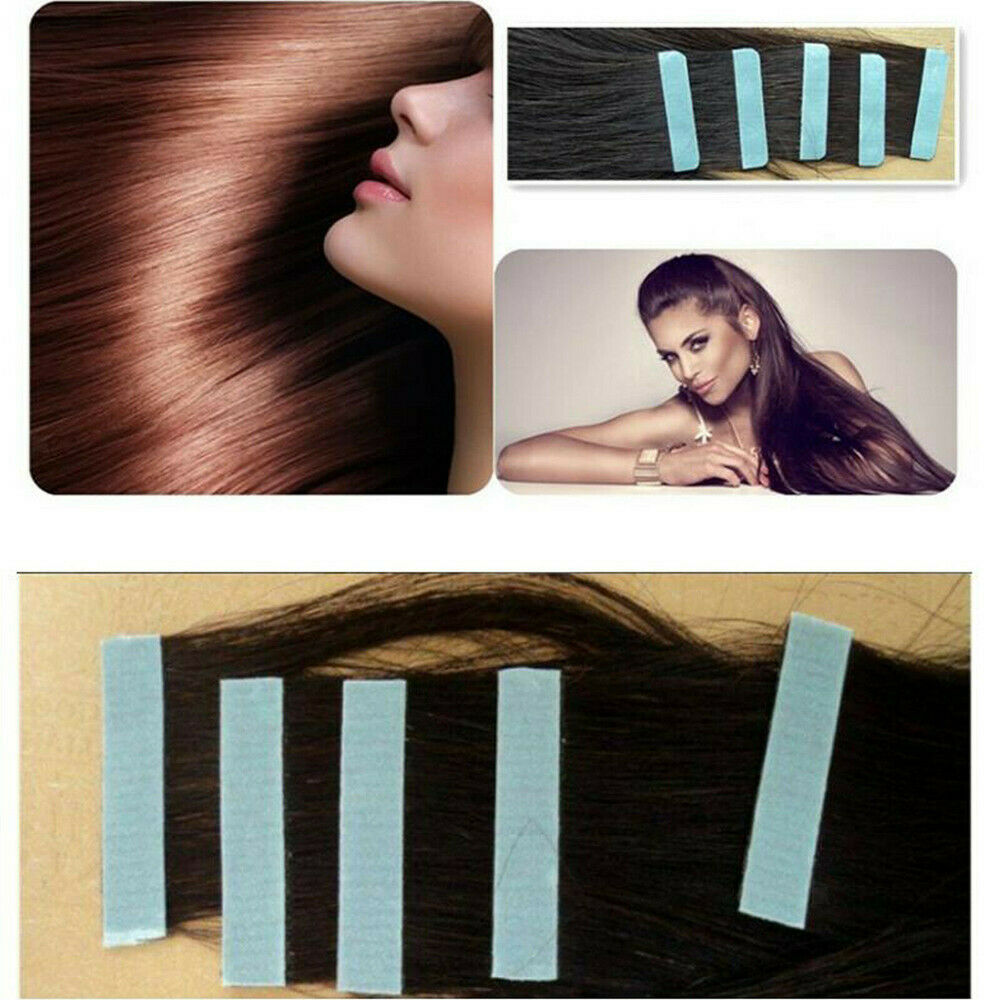 60 Tabs Lace Front Support Adhesive Tape for Skin Weft Hair Extensions