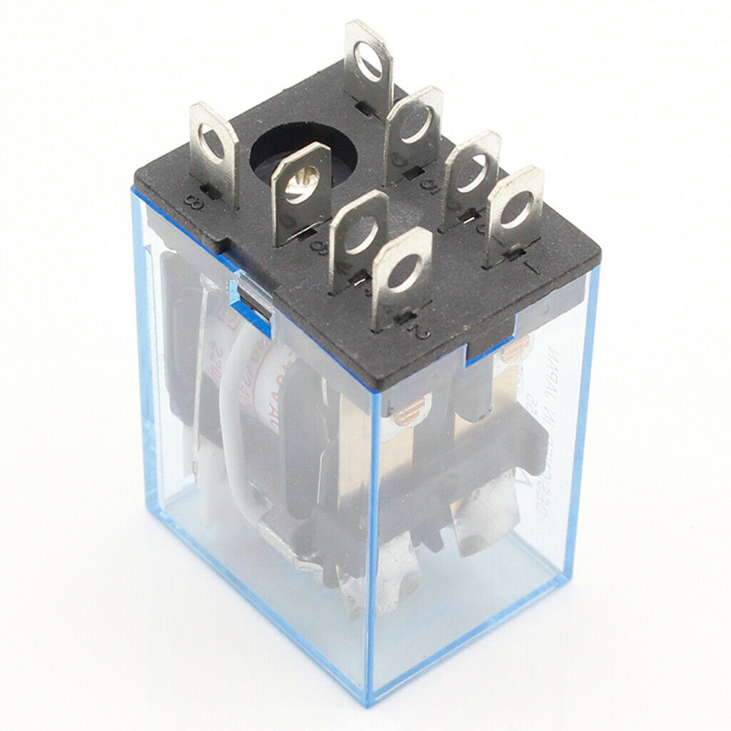 Heavy Duty Coil Relay 8Pin Electromagnetic Relay LED indicator AC220V