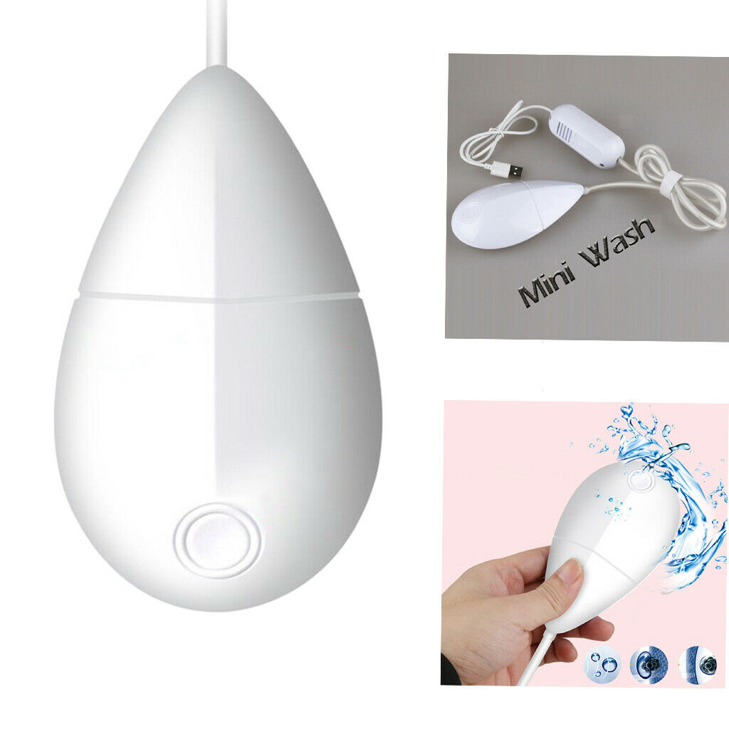 Ultrasonic Bubble Mini Clothes Washing Machine Small 5W USB Removes Dirt