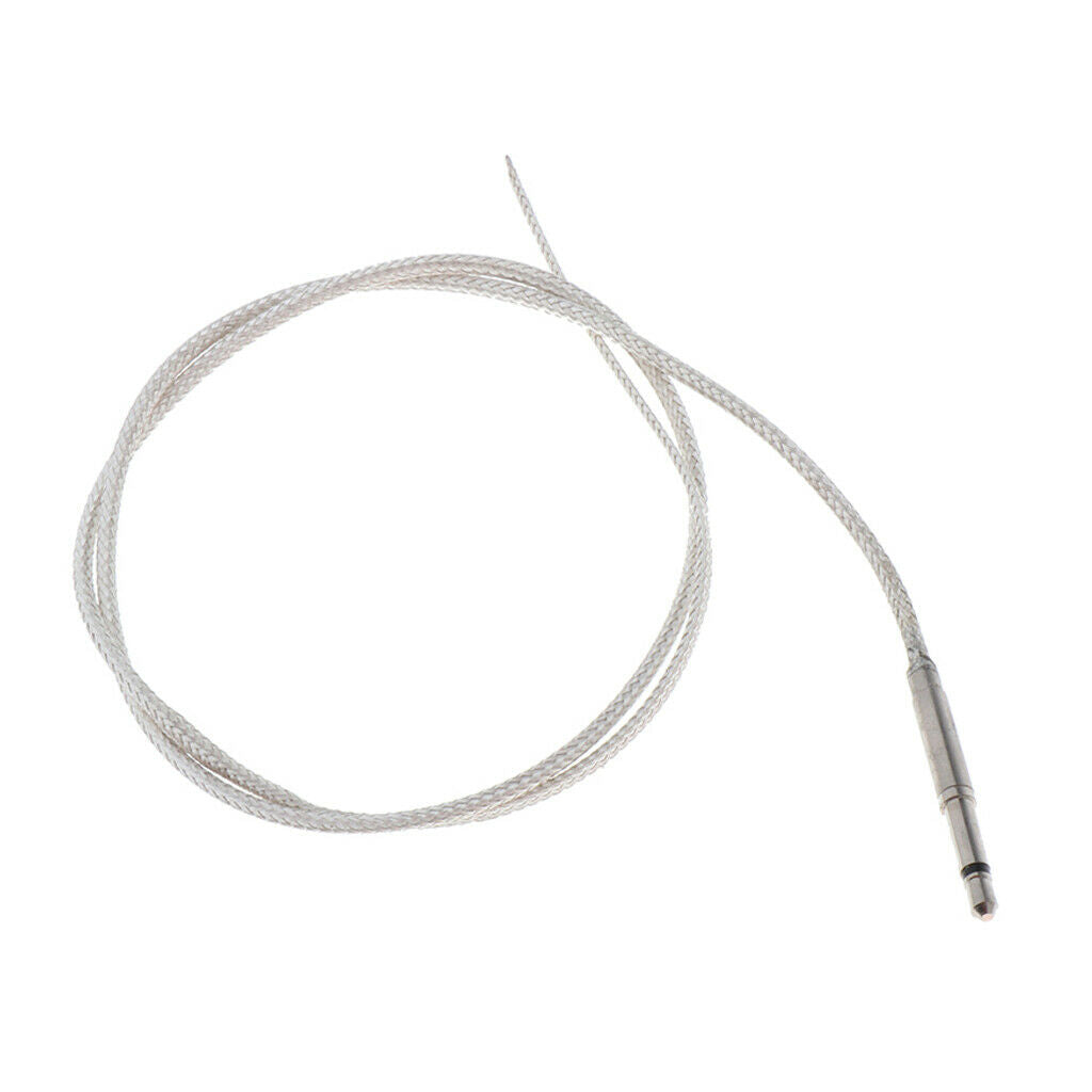 Set of 3 Transducer Piezo Pickup Cable for Bass Guitars 2.5 mm Audio Plug