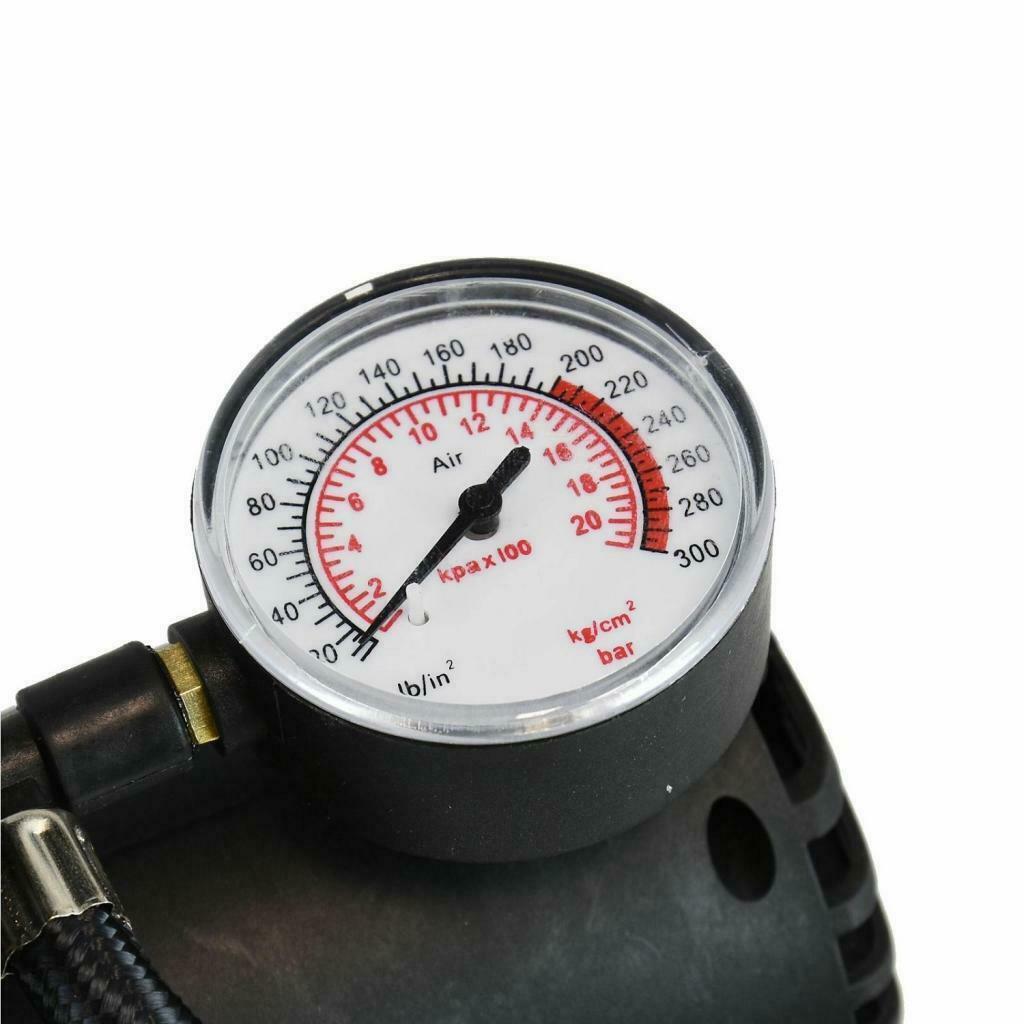 300PSI Air Compressor Tire Inflator Portable w/ Dispaly Car Air Pump -DC12V
