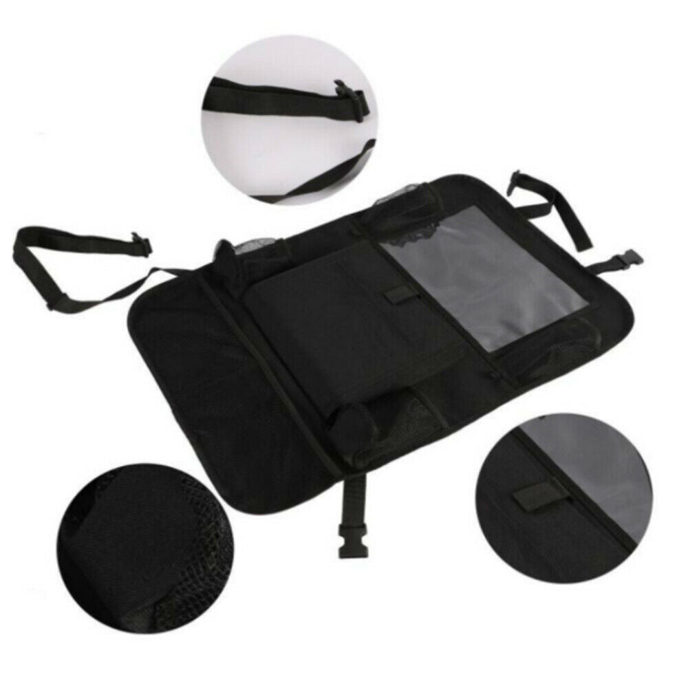 2pcs Portable Car Seat Back Organizer Holder Multi-Pocket Storage Bag Accessory